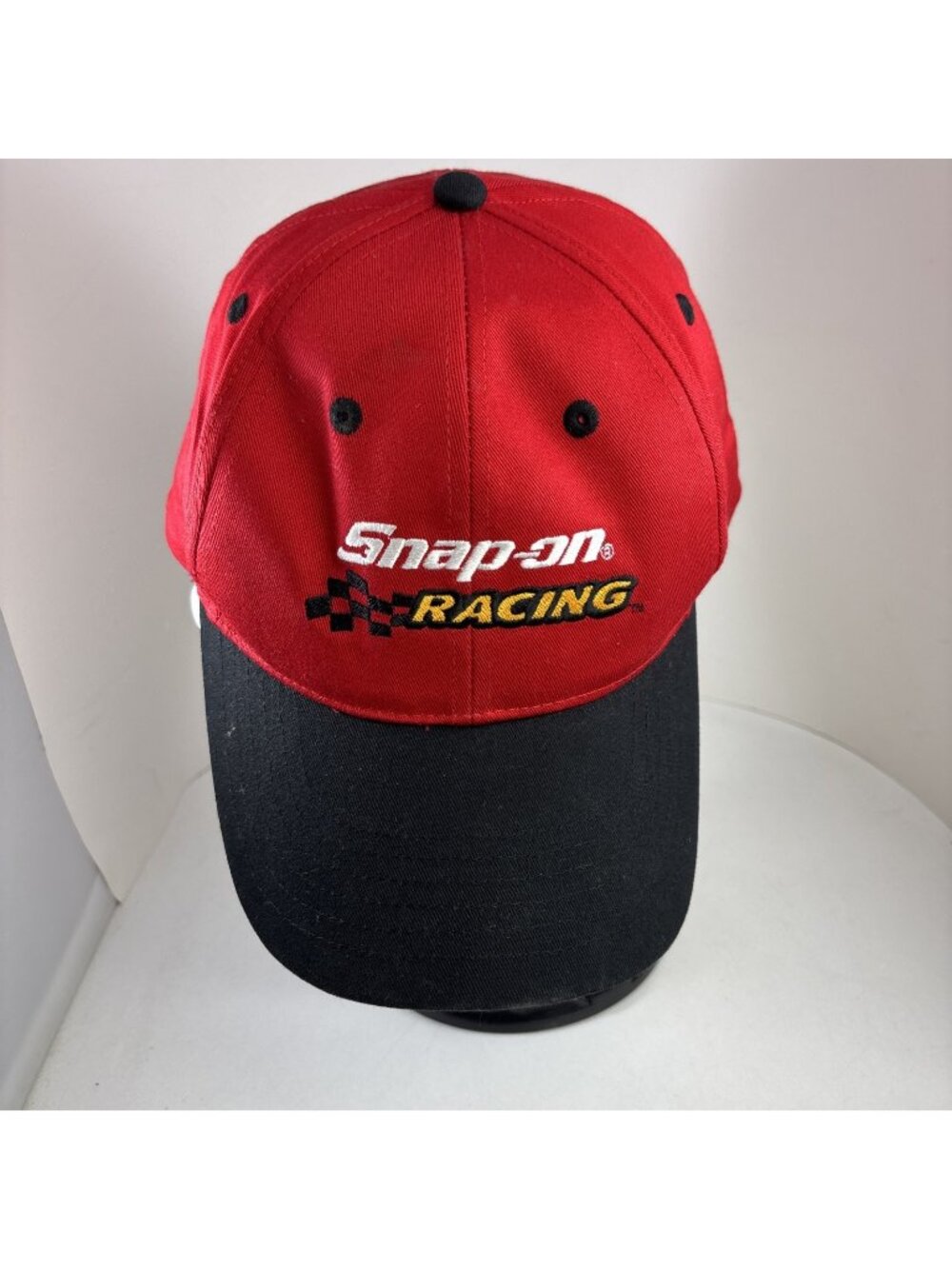 Snap-On Tools Racing Hat Black Red Snapback